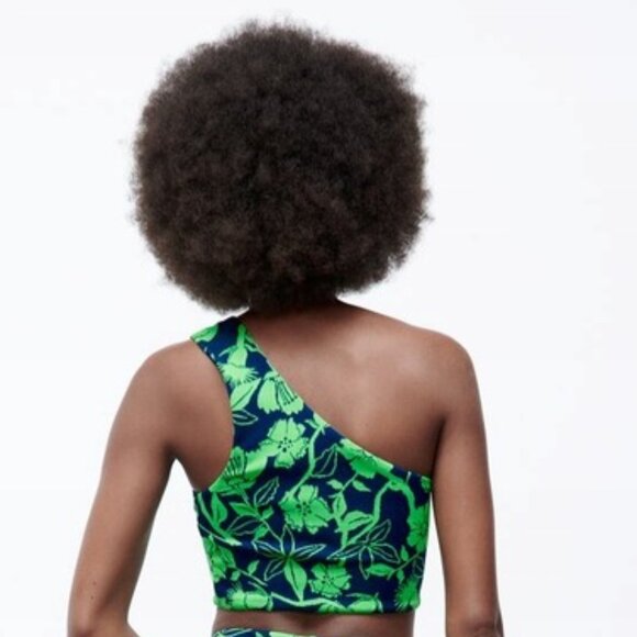 NWT Zara One Shoulder Crop Top - Picture 11 of 11